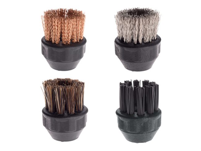 Cepillos variados (Nylon, Acero Inox, Cobre y Natural) Ø 30 mm